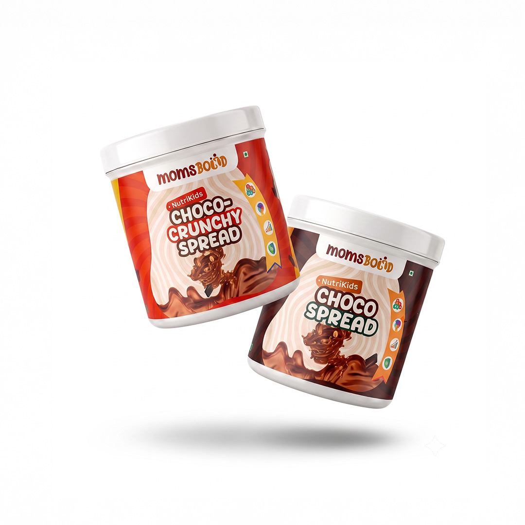 NutriKid Choco-Crunchy Spread + Choco Spread (Combo) 1KG